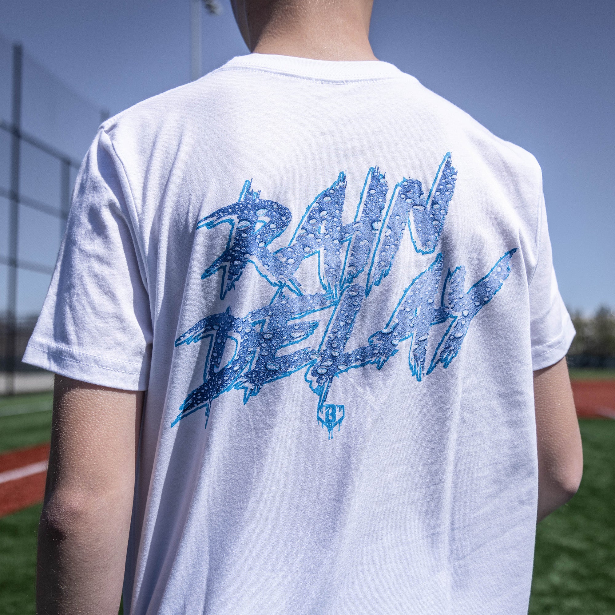 Rain Delay Youth Tee - White - Image 3