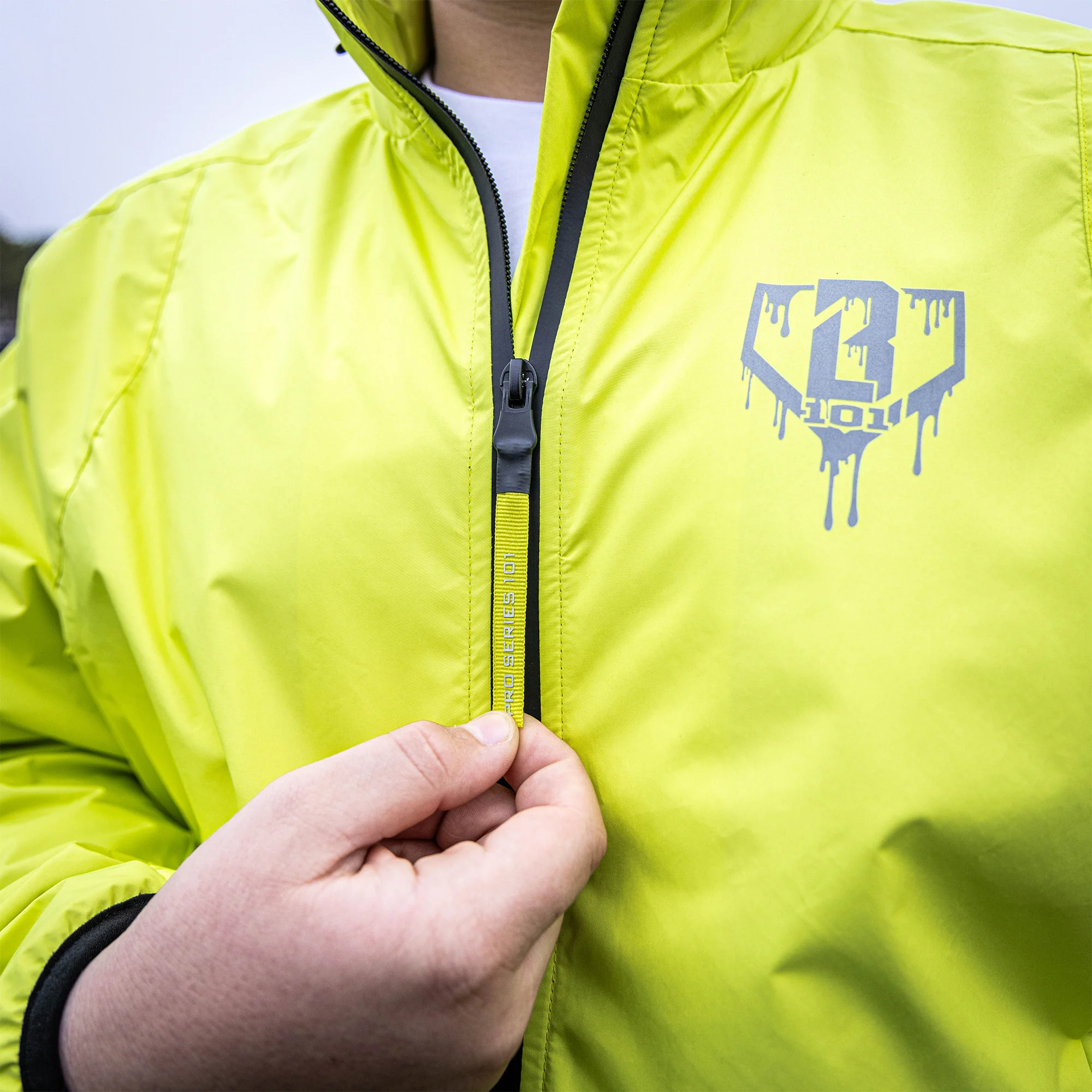 Rain Delay Youth Jacket - Yellow - Image 5