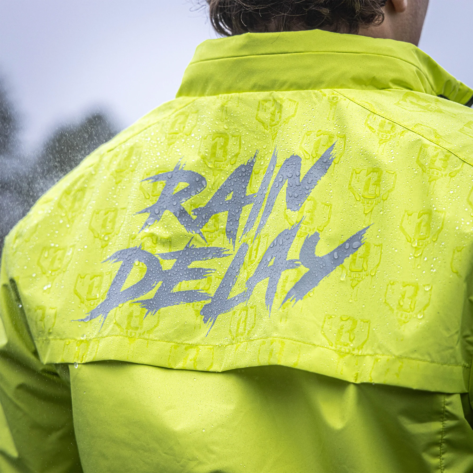 Rain Delay Youth Jacket - Yellow - Image 8