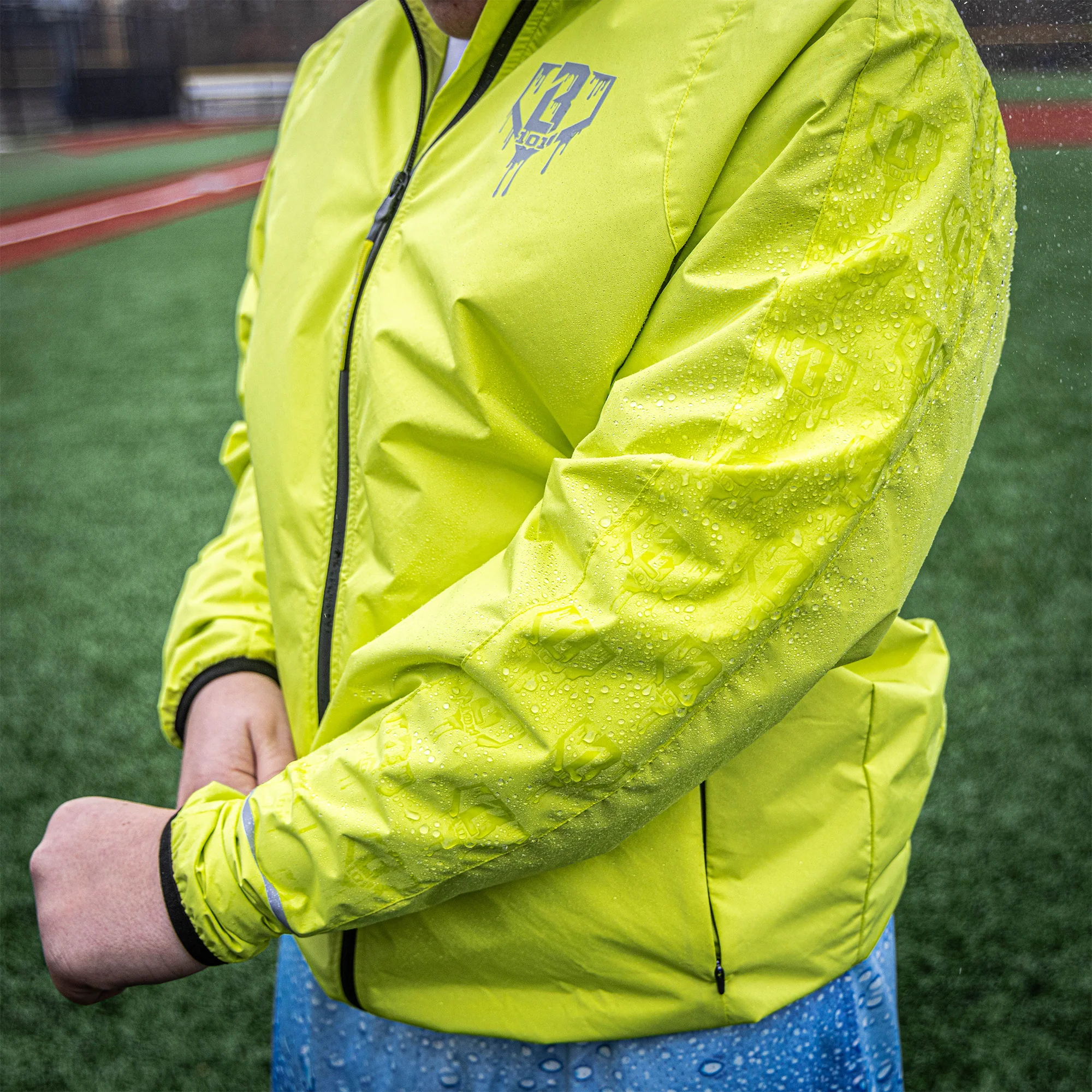 Rain Delay Youth Jacket - Yellow - Image 9