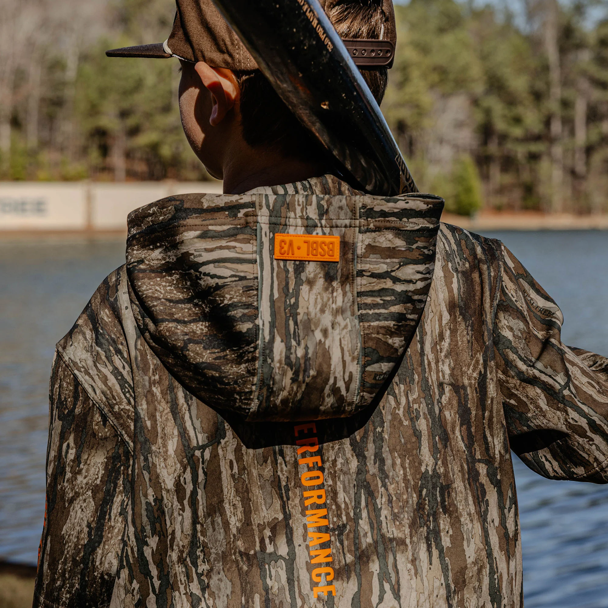 Realtree BSBL-SZN Short Sleeve Youth Hoodie V3 - Legacy - Image 5