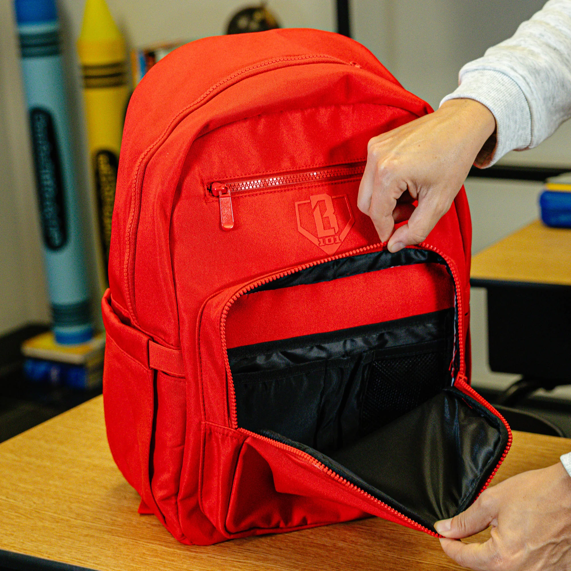 Rotation Backpack - Red - Image 7