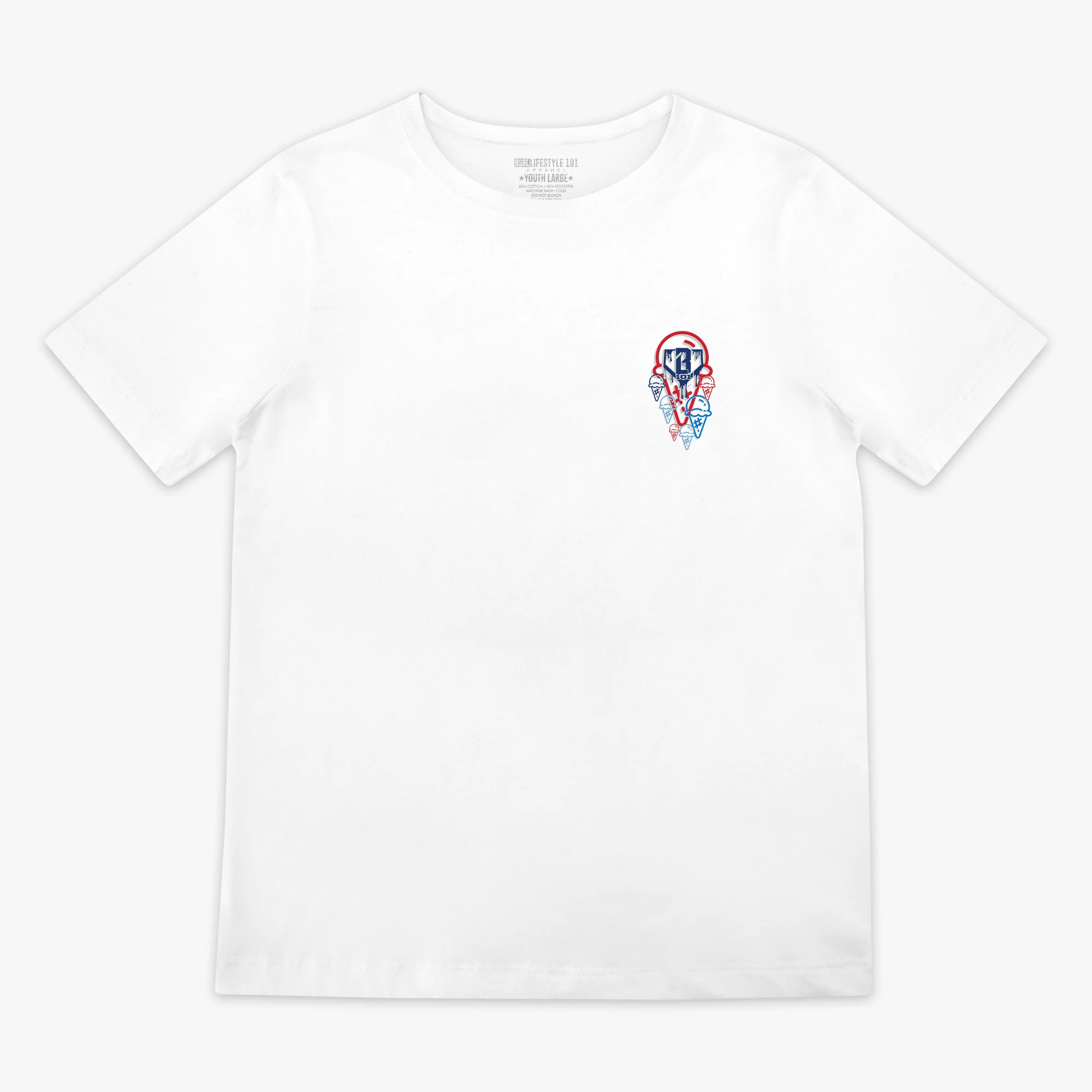 Scoops Ice Cream Youth Tee - USA - Image 2