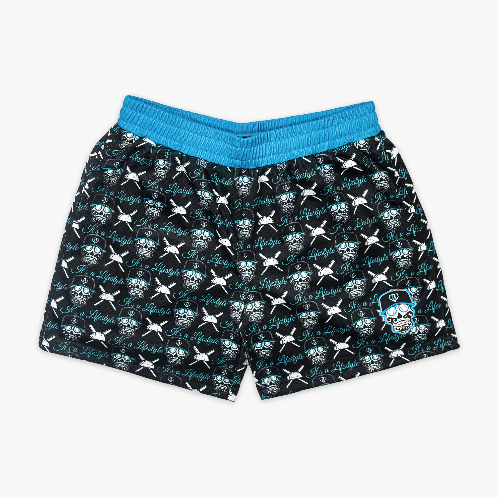 Slugger Skull Youth Shorts