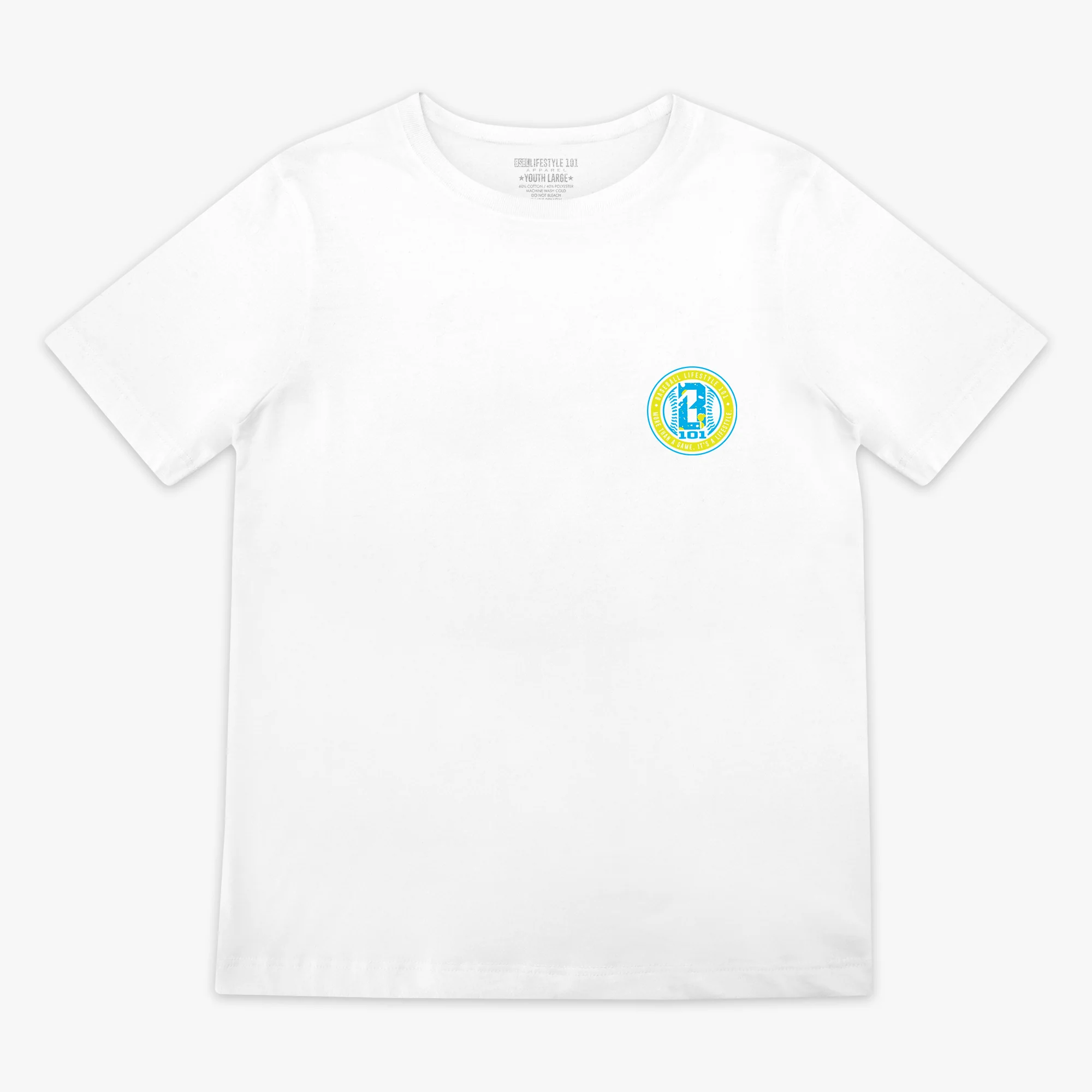 Splatter Established Youth Tee - White - Image 2