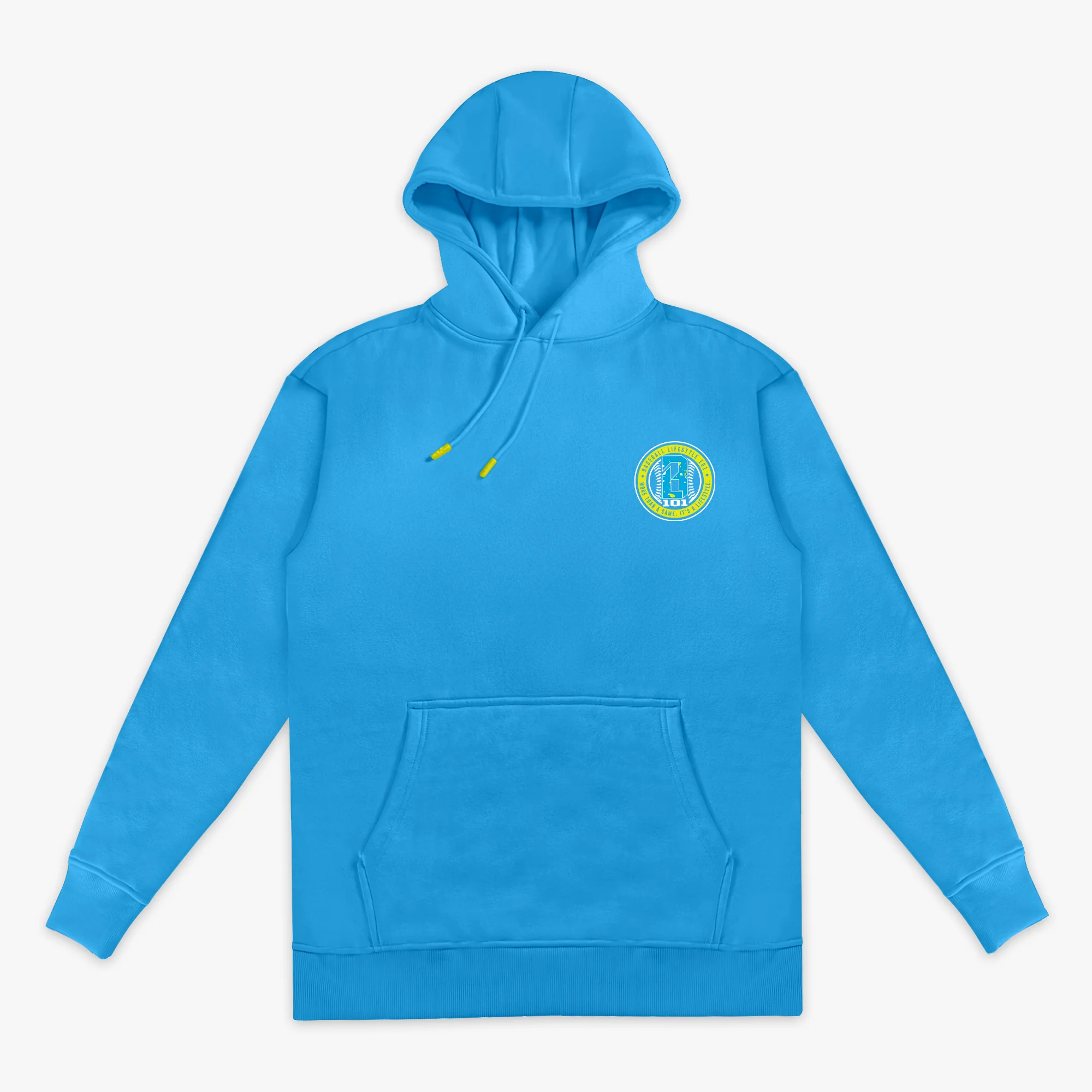 Splatter Hoodie - Blue - Image 2