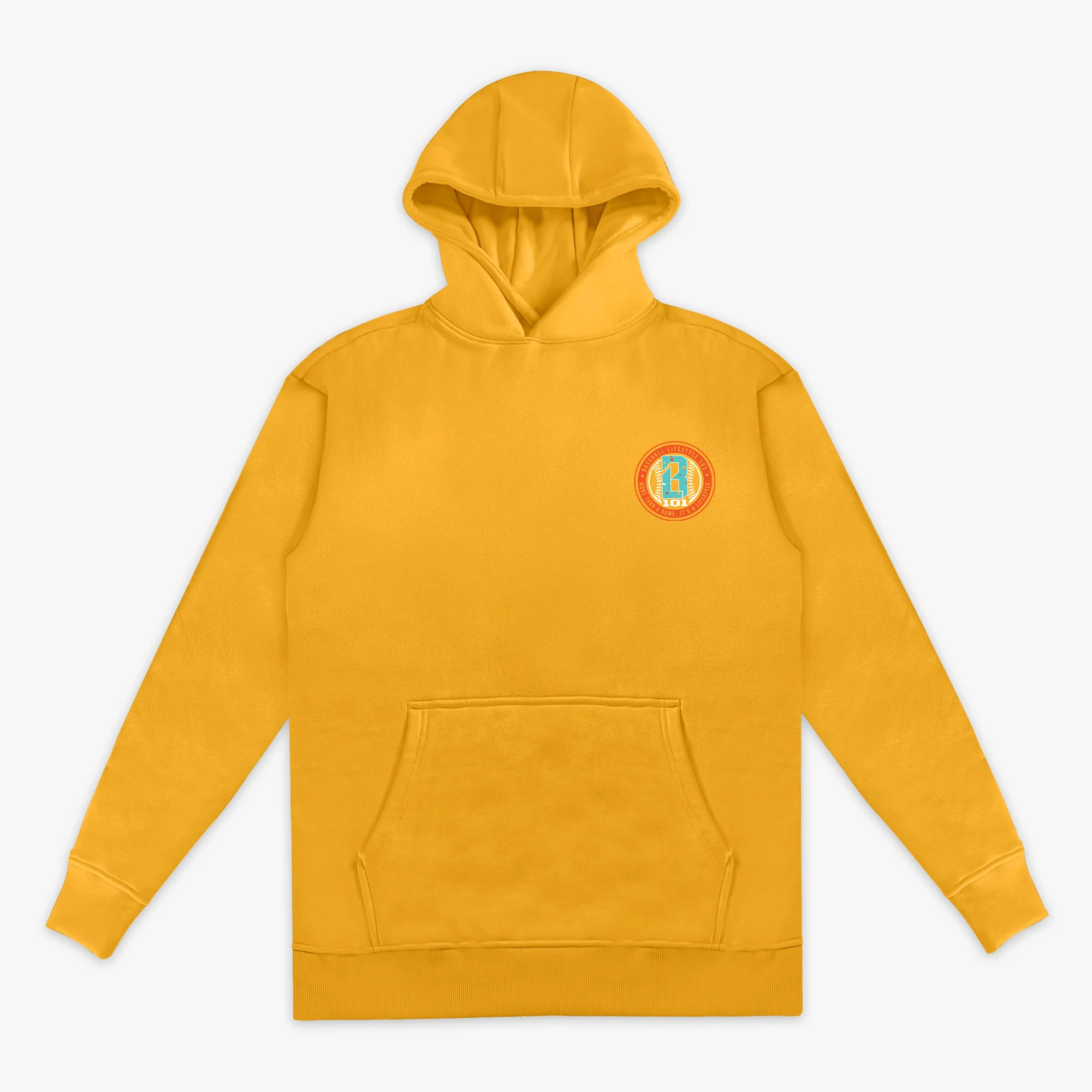 Splatter Youth Hoodie - Orange - Image 2