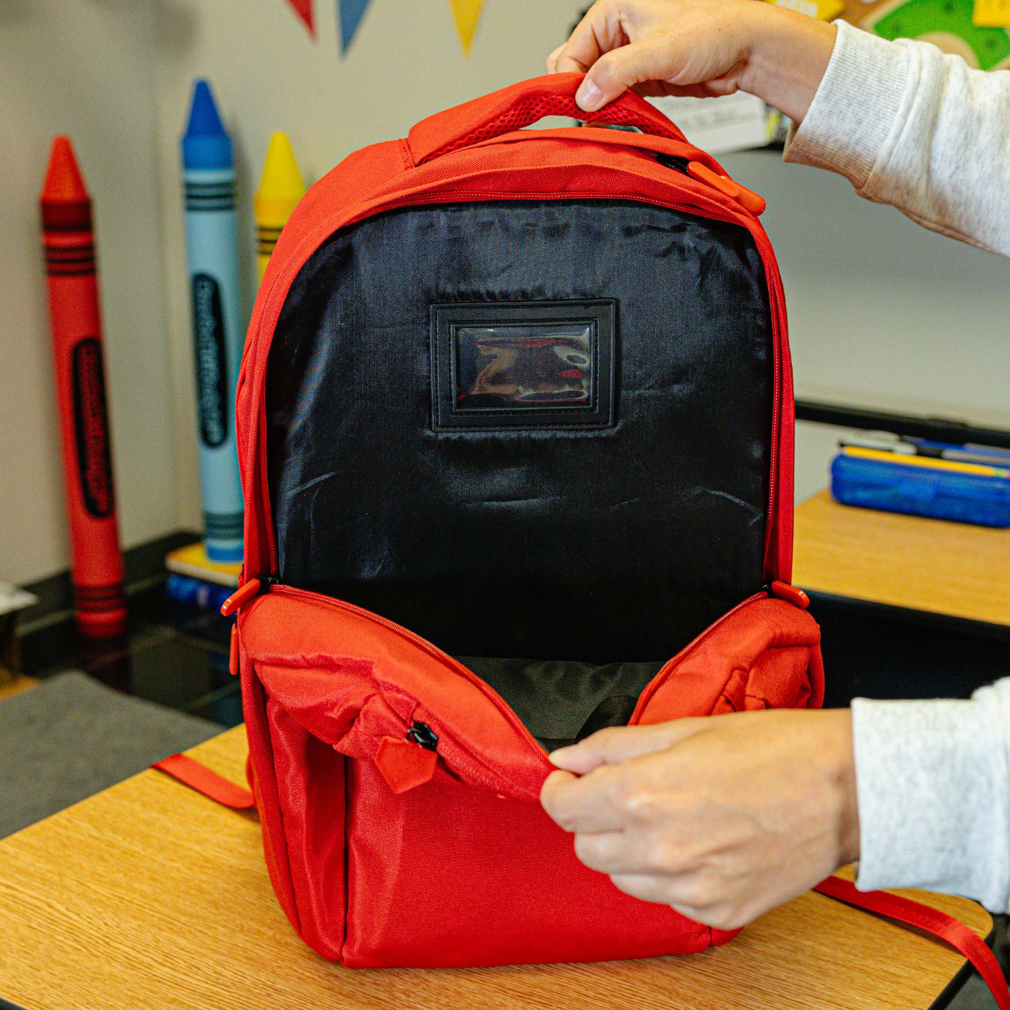 SZN 2 Backpack - Red - Image 9
