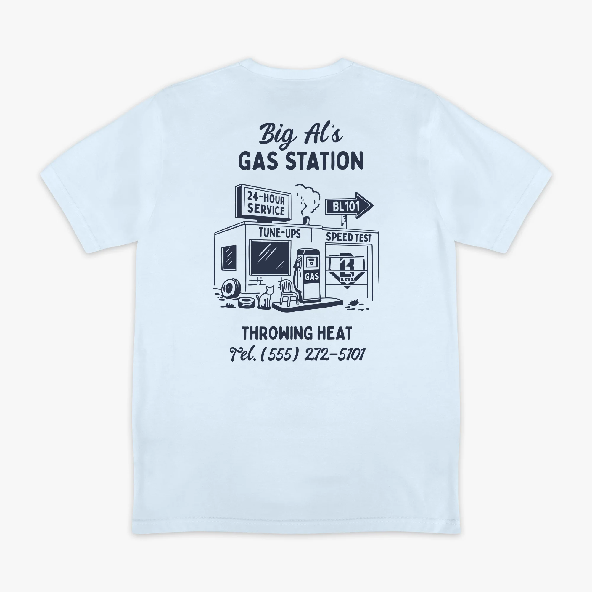 Throwing Heat Tee