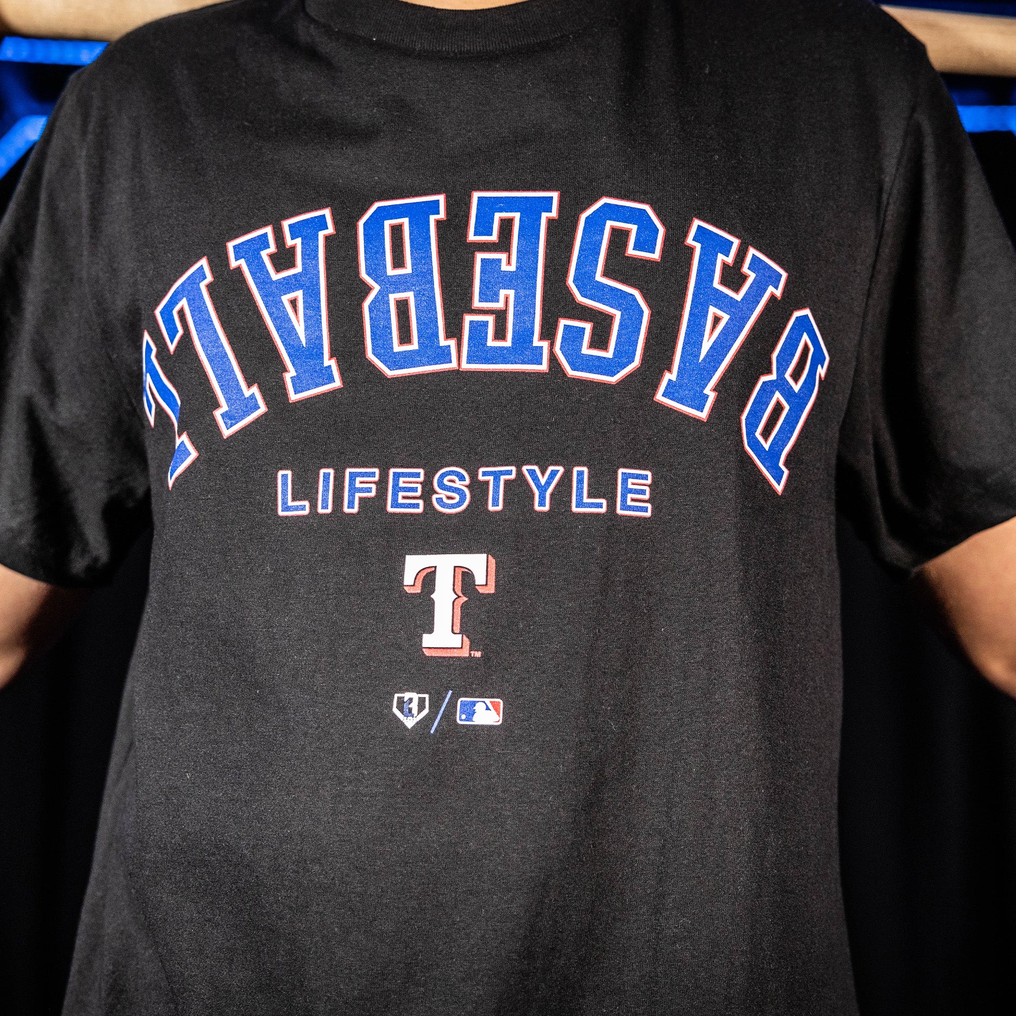 Texas Rangers Upside Down Tee - Image 3