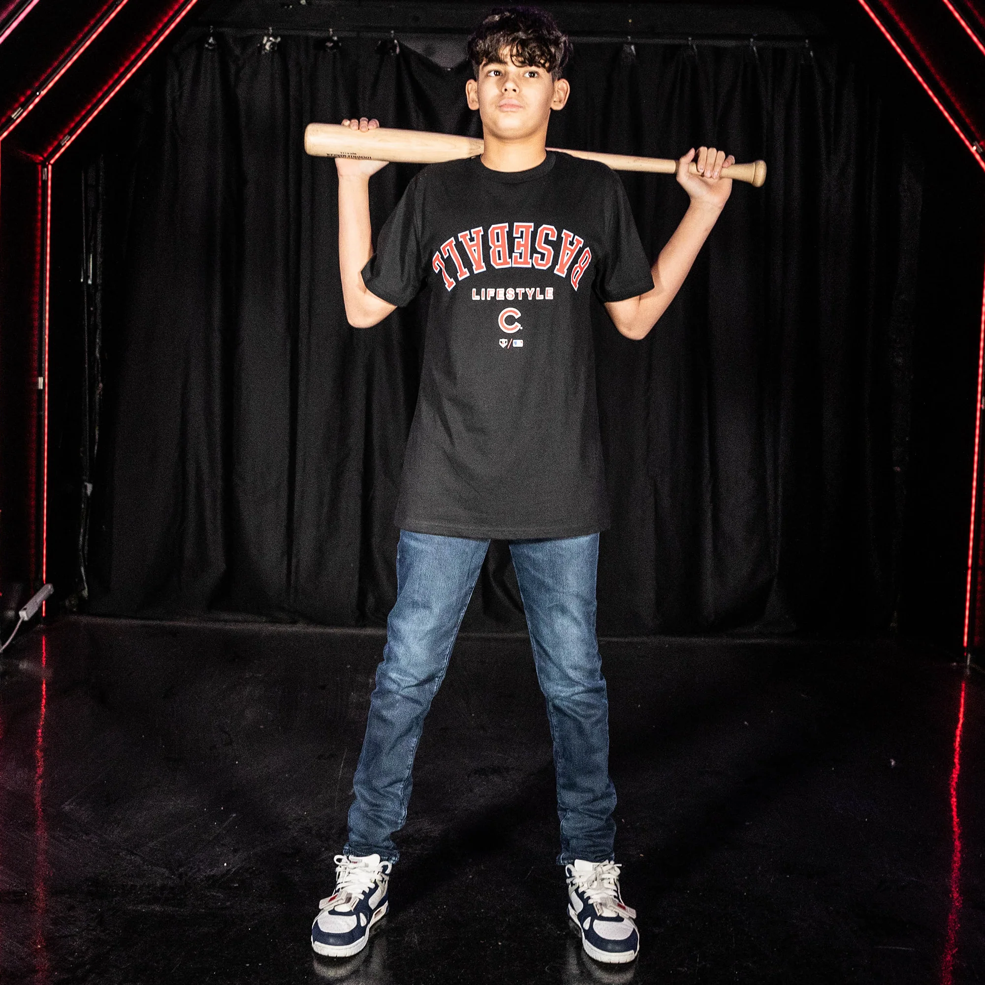 Chicago Cubs Upside Down Youth Tee - Image 3