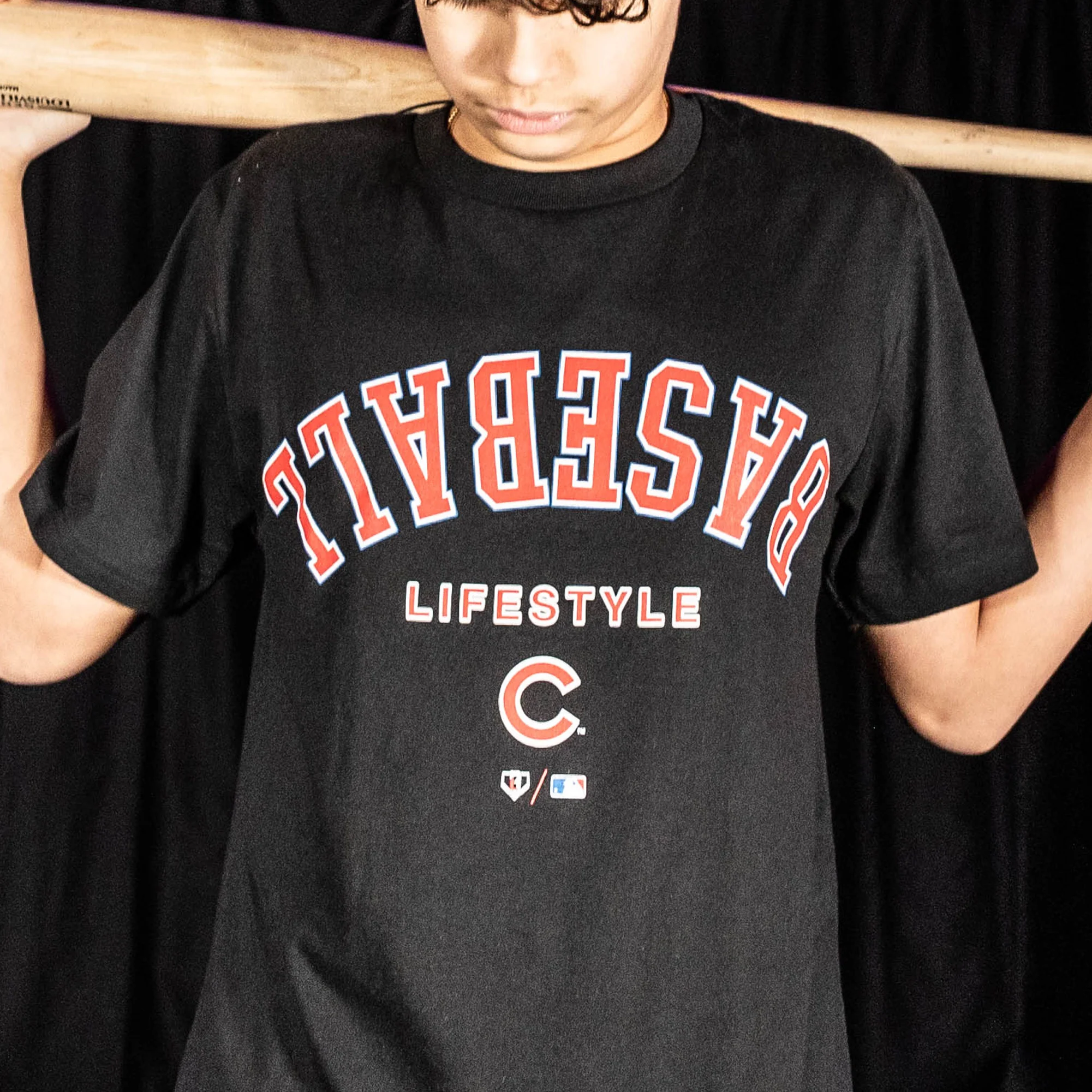 Chicago Cubs Upside Down Youth Tee - Image 4