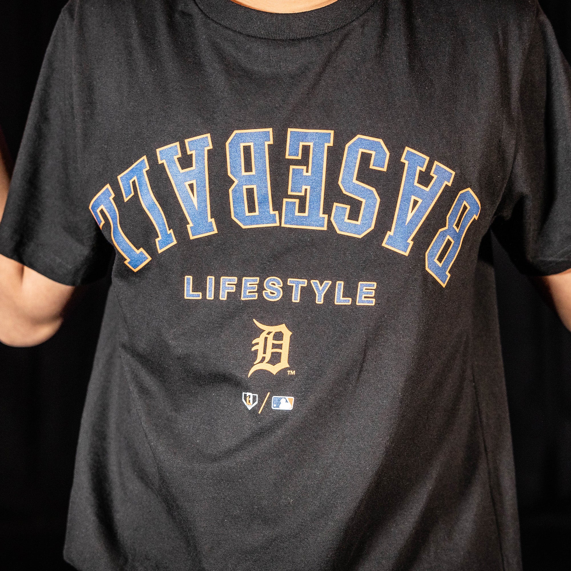 Detroit Tigers Upside Down Youth Tee - Image 4
