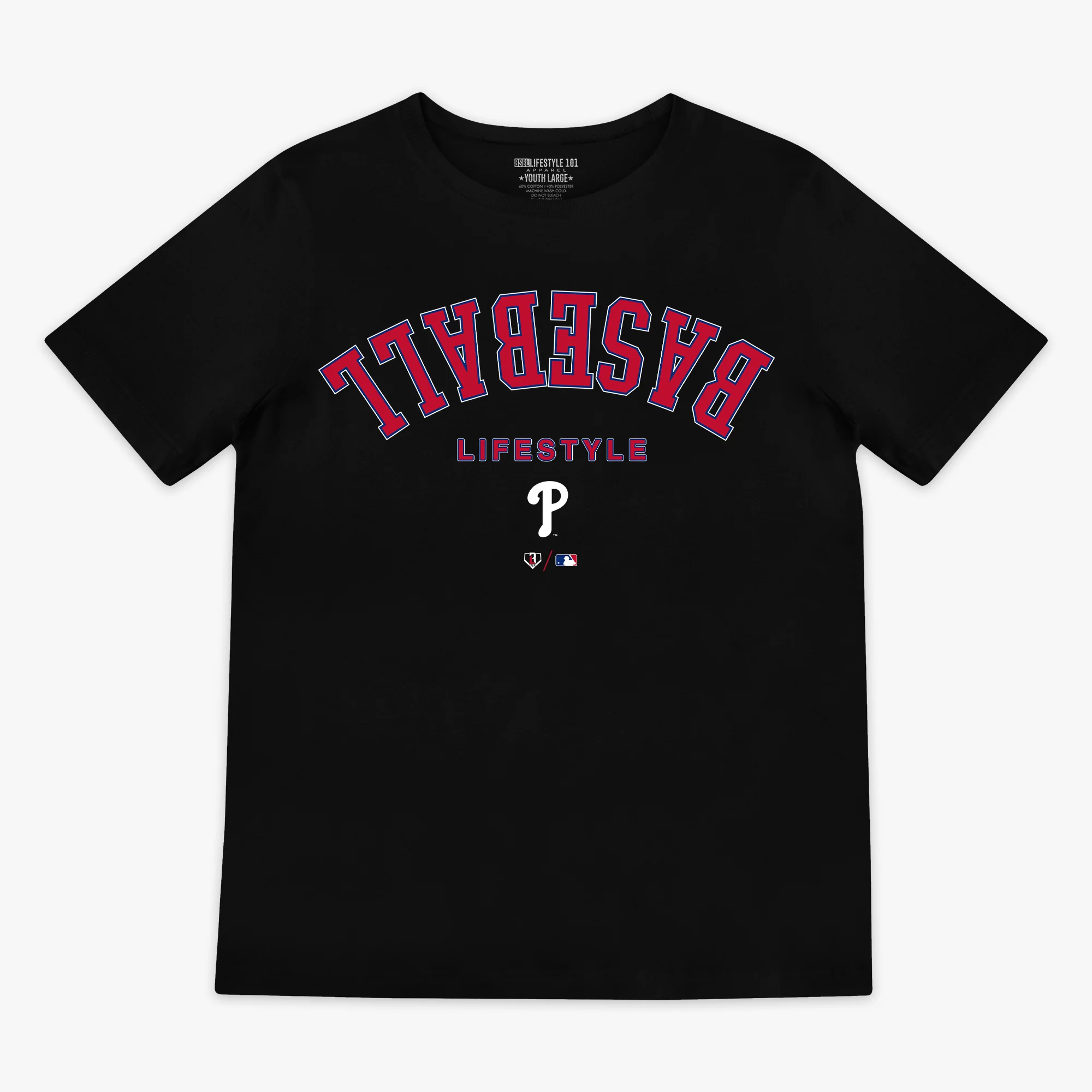 Philadelphia Phillies Upside Down Youth Tee