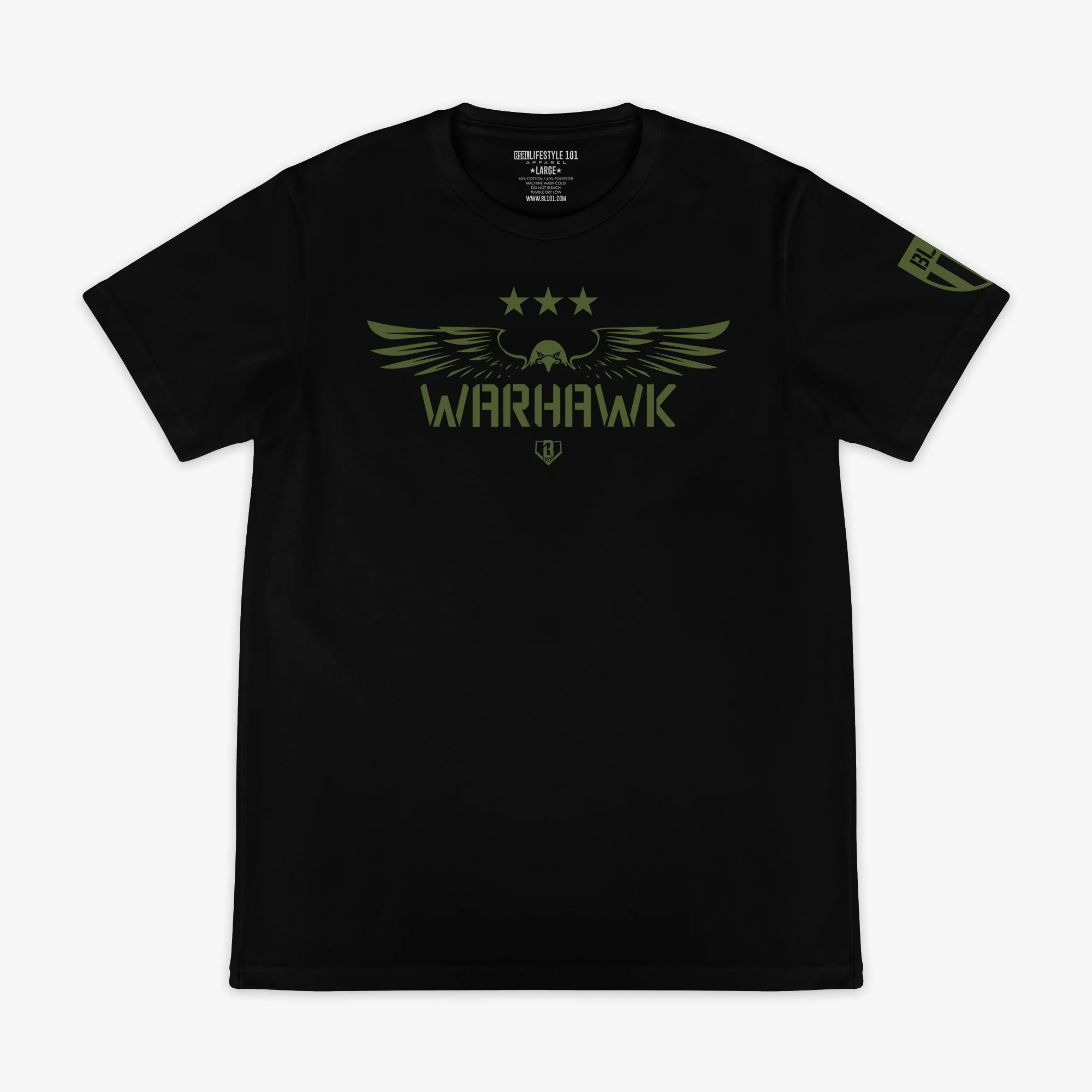 Warhawk Tee - BL Black
